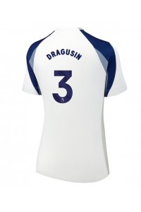 Tottenham Hotspur Radu Dragusin #3 Fotballdrakt Hjemme Klær Dame 2025-26 Korte ermer